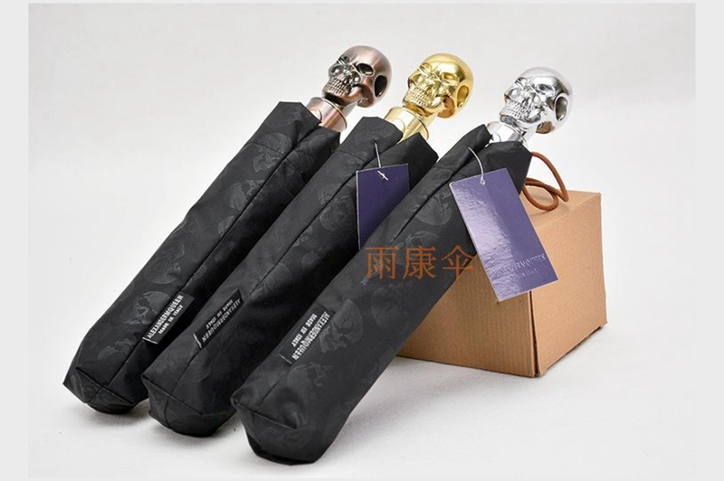 骷髏頭小蝌蚪视频色版全自動傘 yk-SJZD86