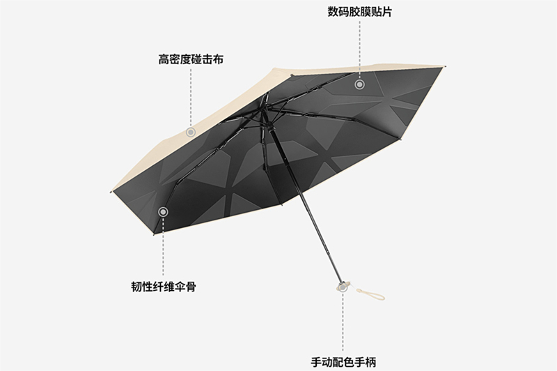 四節記憶折疊傘 YK-SJ91