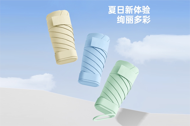 五節彩膠布傘 YK-WJ130